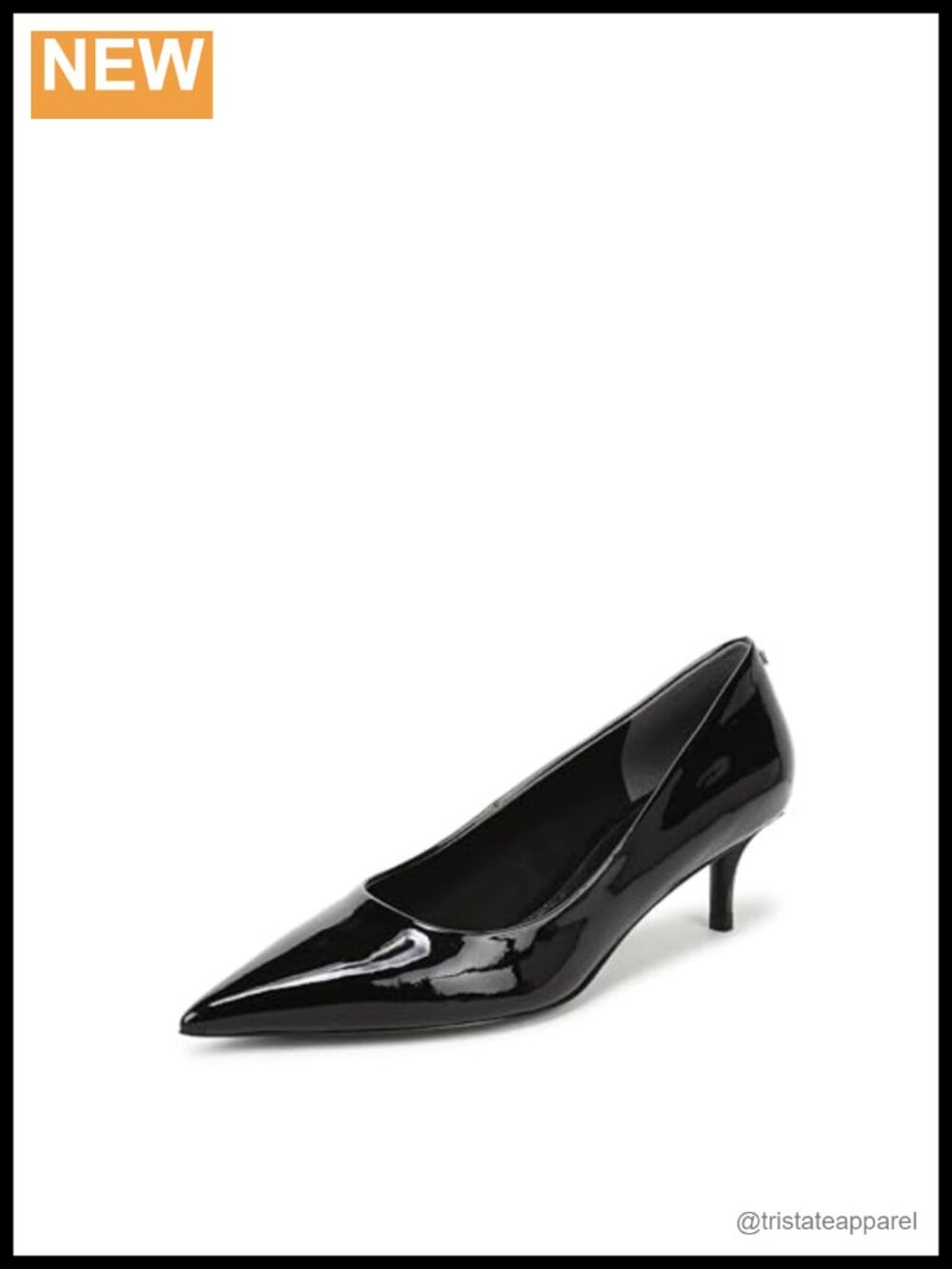 Sam Edelman Summer Pump Pointed Toe Slip-On Leather 2" Heel